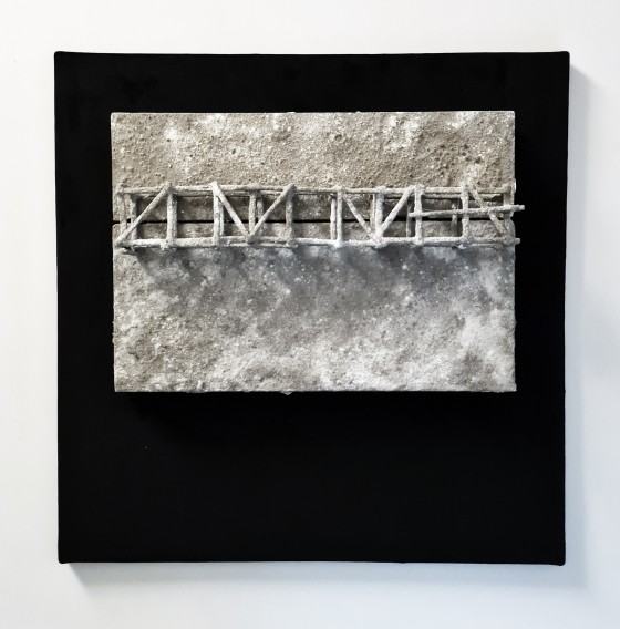 Marek Kulig, Constellatio – Occultatum, 66x66 cm, assemblage, 2021 Marek Kulig, Constellatio – Occultatum, 66x66 cm, assemblage, 2021