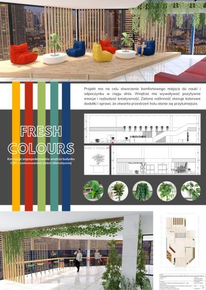 Wystawa studencka - Architektura zieleni we wnętrzach