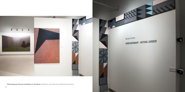 Marlena Promna, fragment wystawy Ogród naturalny, Muzeum Architektury we Wrocławiu, 2020