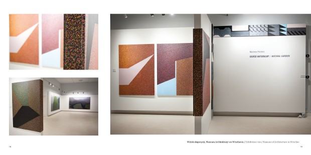 Marlena Promna, fragment wystawy Ogród naturalny, Muzeum Architektury we Wrocławiu, 2020