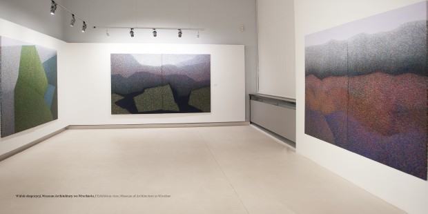 Marlena Promna, fragment wystawy Ogród naturalny, Muzeum Architektury we Wrocławiu, 2020