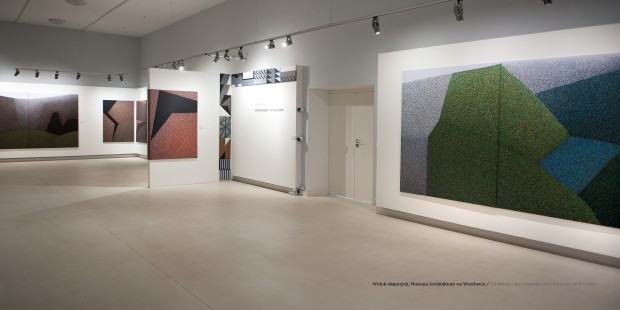 Marlena Promna, fragment wystawy Ogród naturalny, Muzeum Architektury we Wrocławiu, 2020