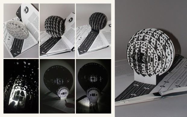 Martyna Rak, projekt dyplomowy “Wcielenia – książka pop-up”