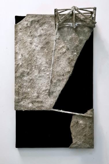 Marek Kulig, Constellatio II, 70x41 cm, assemblage, 2021 Marek Kulig, Constellatio II, 70x41 cm, assemblage, 2021