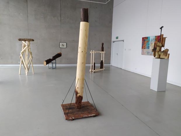 Marek Ruszkiewicz, fragment wystawy Istota destrukcji, Galeria Neon ASP Wrocław, 2021, zdj. autor Marek Ruszkiewicz, fragment wystawy Istota destrukcji, Galeria Neon ASP Wrocław, 2021, zdj. autor