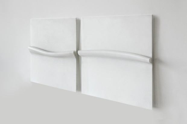 Marzena Krzemińska, Landscape, 120x50x4 cm, 2016, zdj. Justyna Fedec