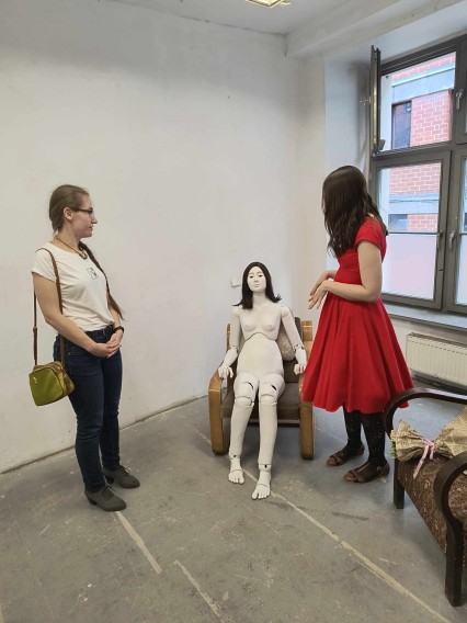 Otwarcie wystawy dyplomowej Aleksandry Błach Otwarcie wystawy dyplomowej Aleksandry Błach