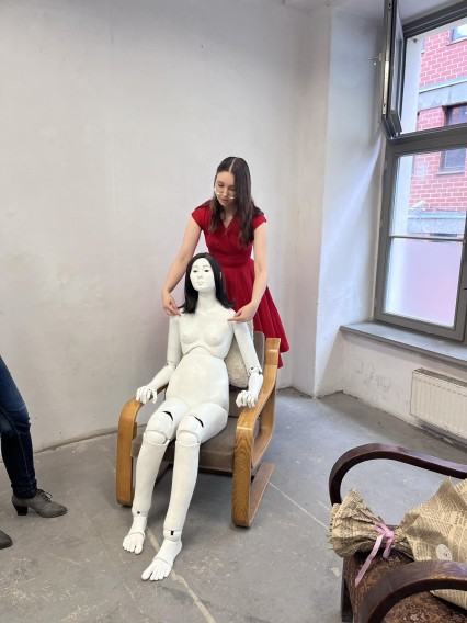 Otwarcie wystawy dyplomowej Aleksandry Błach Otwarcie wystawy dyplomowej Aleksandry Błach