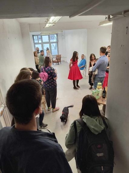 Otwarcie wystawy dyplomowej Aleksandry Błach Otwarcie wystawy dyplomowej Aleksandry Błach