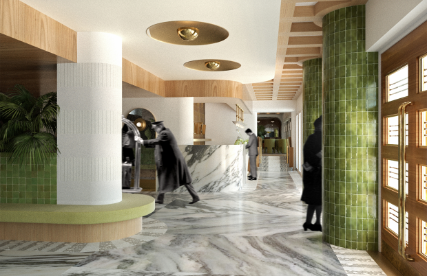 Michał Werner, Hotel Lwów Michał Werner, Hotel Lwów