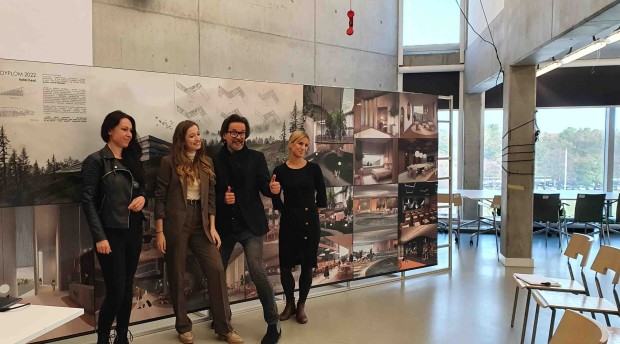 Farament obrony prac dyplomowych studentów Katedr: Wzornictwa i Architektury Wnętrz z roku akademickiego 21/22