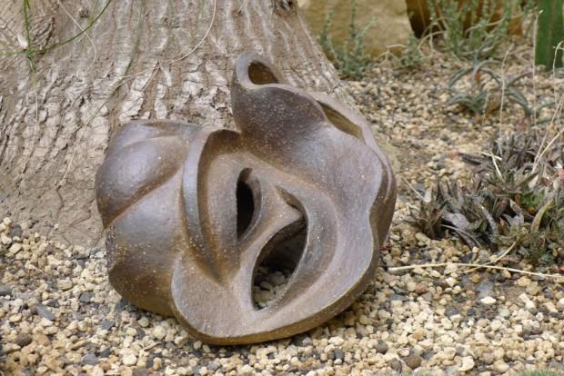 Stadium. Wystawa rzeźby w Ogrodzie Botanicznym, zdj. Zofia Grzybowska
