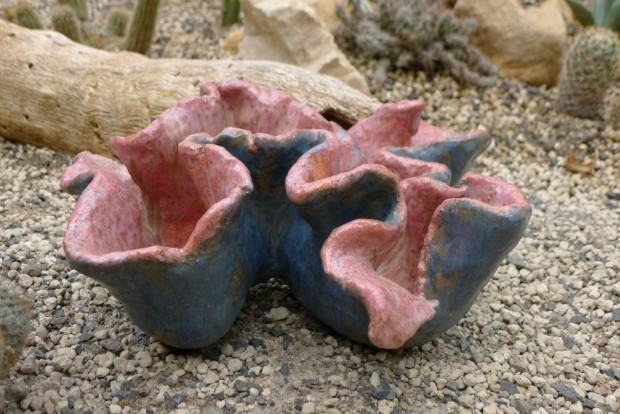 Stadium. Wystawa rzeźby w Ogrodzie Botanicznym, zdj. Zofia Grzybowska