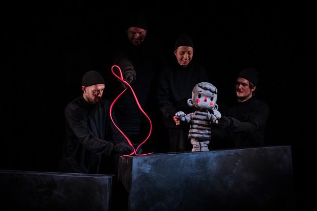 Premiera spektaklu Ojoj. Wielka historia małej kreski, zdj. Daniel Kiermut