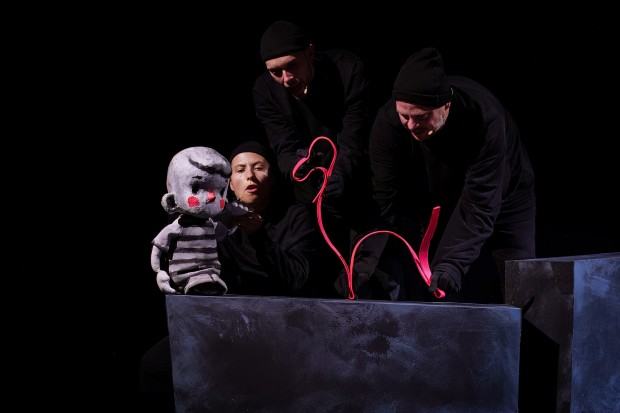 Premiera spektaklu Ojoj. Wielka historia małej kreski, zdj. Daniel Kiermut