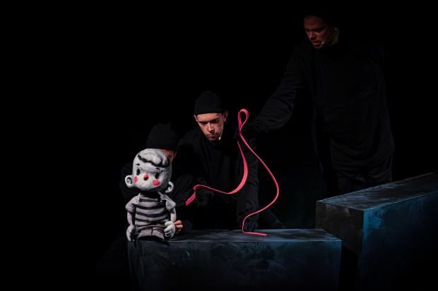 Premiera spektaklu Ojoj. Wielka historia małej kreski, zdj. Dominika Hudziec