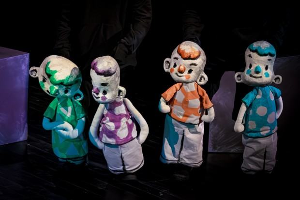 Premiera spektaklu Ojoj. Wielka historia małej kreski, zdj. Dominika Hudziec