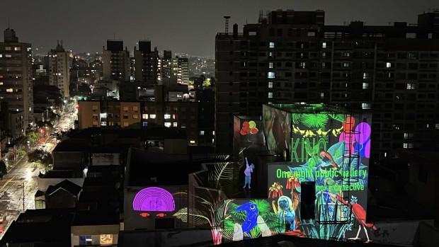 One Night Public Gallery, Porto Alegre Brazil, zdj. Rober Sochacki