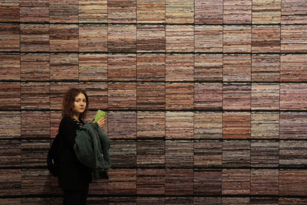 Piotr Kmita, W poszukiwaniu straconego czasu, druk cyfrowy, 660 x 300 cm, 2016