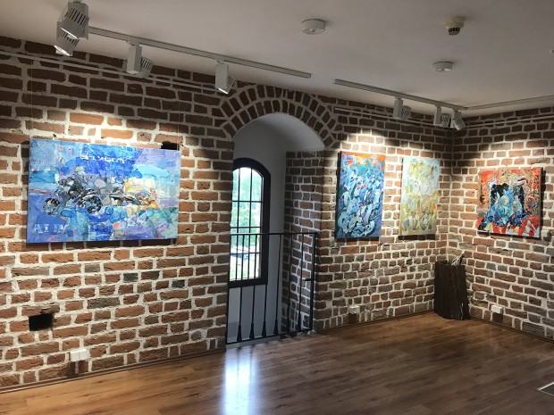 Widok wystawy Punkt wyjścia