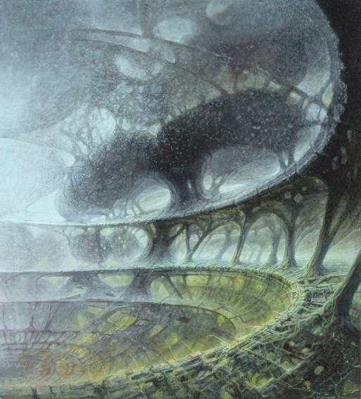 Bartosz Zamarek, Regenerator, 103x93 cm, 2022