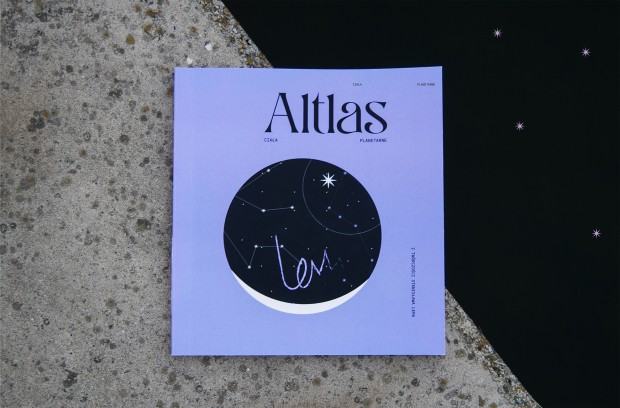 Sandra Ignatowicz, projekt dyplomowy pt. “Między-Gwiezdnik – Zobrazowanie twórczości Stanisława Lema poprzez zbiór ilustrowanych form graficznych