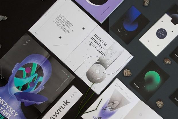 Sandra Ignatowicz, projekt dyplomowy pt. “Między-Gwiezdnik – Zobrazowanie twórczości Stanisława Lema poprzez zbiór ilustrowanych form graficznych