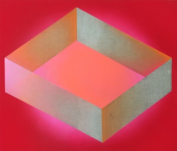 Patrycja Sap-Przedwojewska, Bez tytułu z cyklu Brightness&Saturation, olej na płótnie, 70x80 cm, 2019