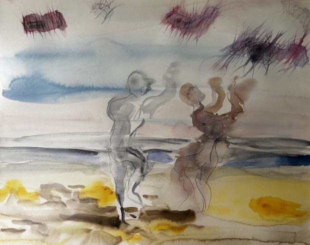 Marcin Czeski, „Święto latawców” 40x50 cm, 2020 r.