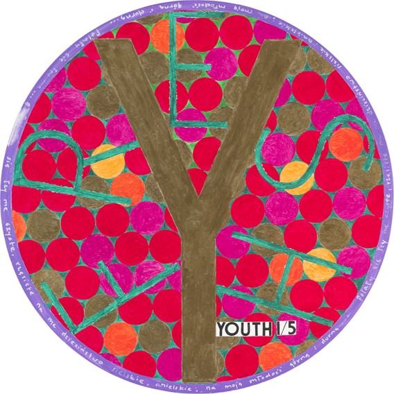 Marta Szymczakowska, Youth 1, 100 cm, akryl na płótnie, 2019 Marta Szymczakowska, Youth 1, 100 cm, akryl na płótnie, 2019