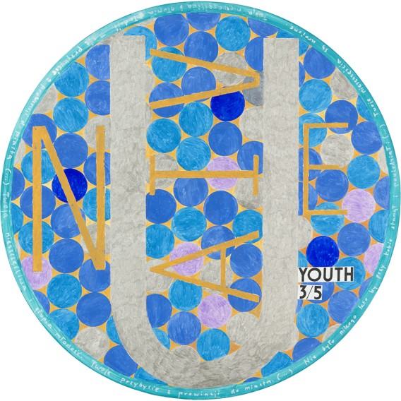 Marta Szymczakowska, Youth 3, 100 cm, akryl na płótnie, 2019 Marta Szymczakowska, Youth 3, 100 cm, akryl na płótnie, 2019