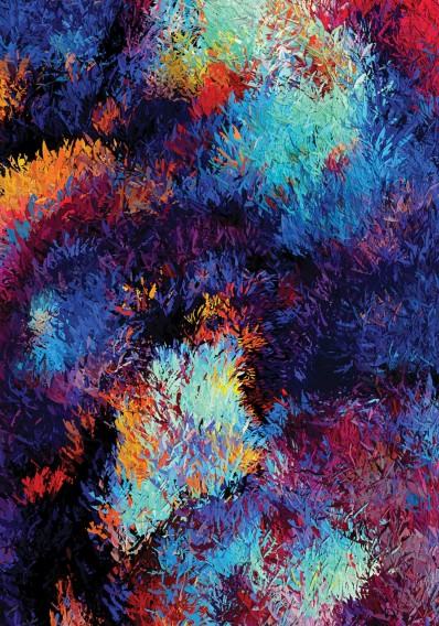 Agnieszka Talik, Lichen 2, grafika cyfrowa, 2020