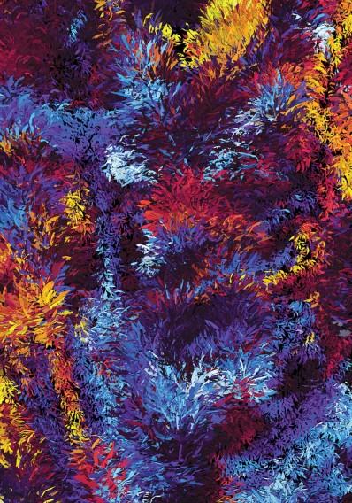 Agnieszka Talik, Lichen 3, grafika cyfrowa, 2020