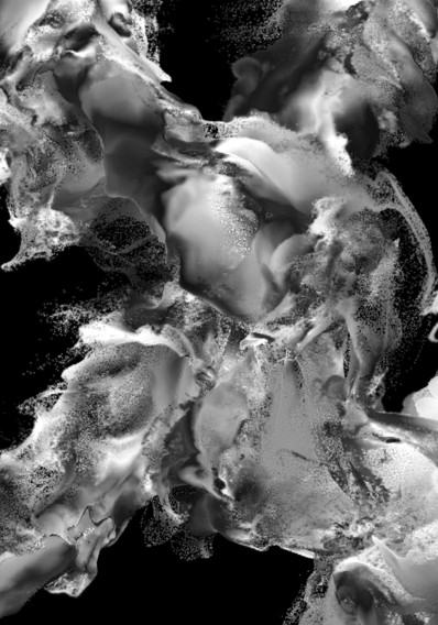 Agnieszka Talik, Turbulent displace 1, grafika cyfrowa