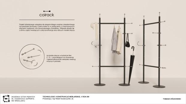 Tomasz Źiółkowki, Wieszak Tomasz Źiółkowki, Wieszak