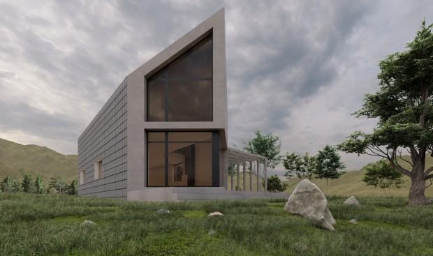 Tomasz Chołuj, dom masyw Ślęży Tomasz Chołuj, dom masyw Ślęży