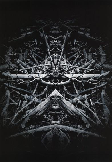 Anna Kadź, Totem V, serigrafia, 2025