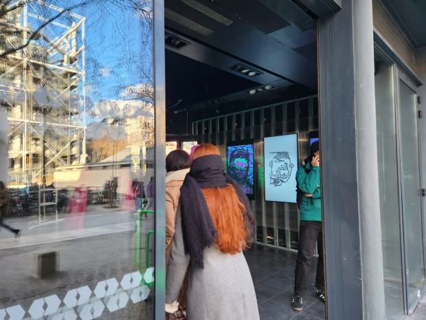 Fragment wystaw Tomasza Wiktora, Hommage a X-Copy