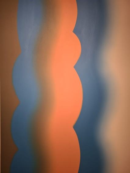 Fragment wystawy pt. Fangor Fragment wystawy pt. Fangor