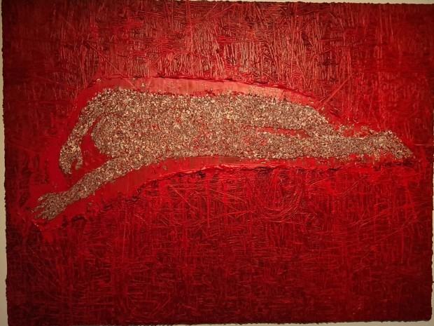 Fragment wystawy Krzysztofa Gliszczyńskiego pt. Perpetuum Pictura Fragment wystawy Krzysztofa Gliszczyńskiego pt. Perpetuum Pictura