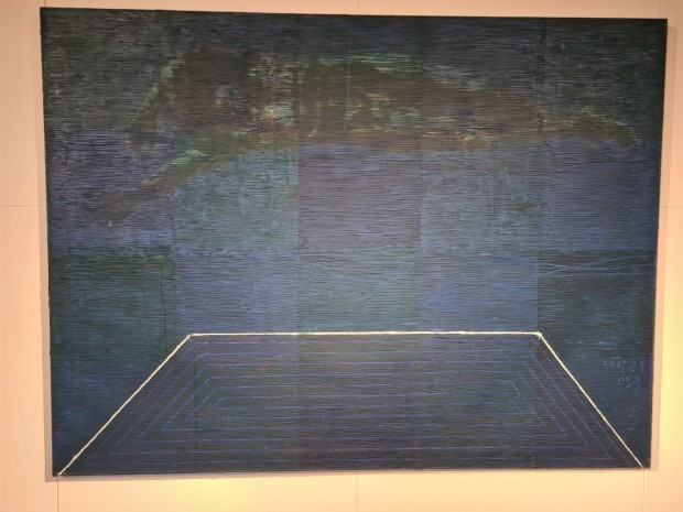 Fragment wystawy Krzysztofa Gliszczyńskiego pt. Perpetuum Pictura Fragment wystawy Krzysztofa Gliszczyńskiego pt. Perpetuum Pictura