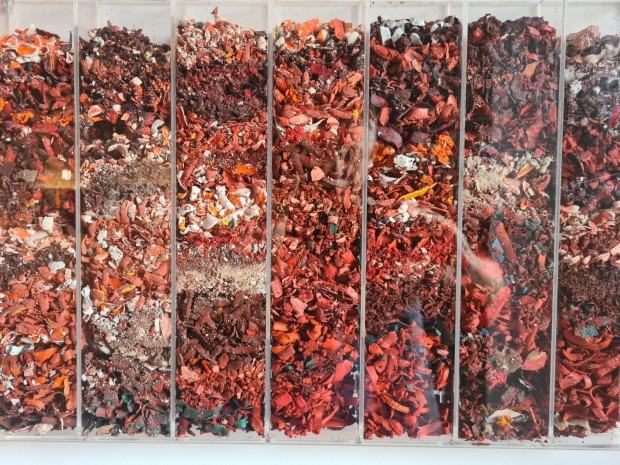 Fragment wystawy Krzysztofa Gliszczyńskiego pt. Perpetuum Pictura Fragment wystawy Krzysztofa Gliszczyńskiego pt. Perpetuum Pictura