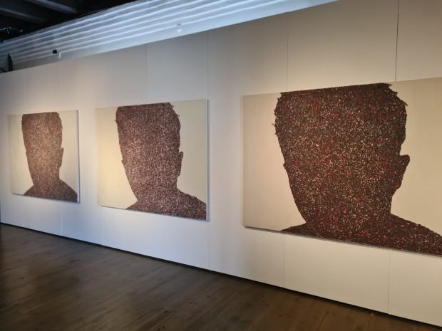 Fragment wystawy Krzysztofa Gliszczyńskiego pt. Perpetuum Pictura Fragment wystawy Krzysztofa Gliszczyńskiego pt. Perpetuum Pictura