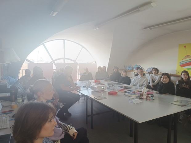 Wykład Pavla Nogi, zdj. T. Pietrek