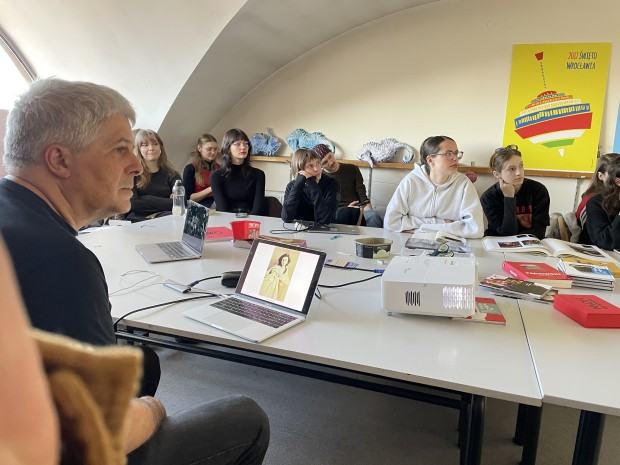 Wykład Pavla Nogi, zdj. T. Pietrek