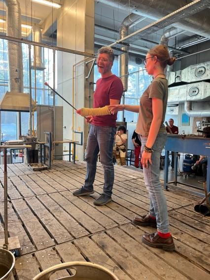 Sympozjum Dmuchaczy Szkła w płomieniu palnika Sympozjum Dmuchaczy Szkła w płomieniu palnika