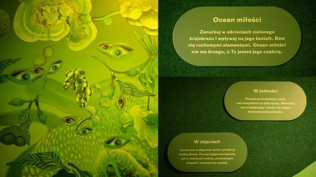 Spektrum Światła / Ekspozycja na kolor. Zielony Spektrum Światła / Ekspozycja na kolor. Zielony