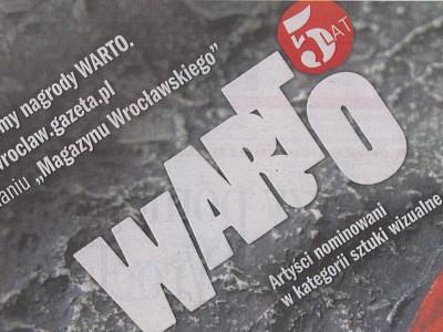 WARTO 2013!