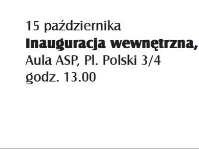 Inauguracja Roku Akademickiego 2015/26 dla pracowników