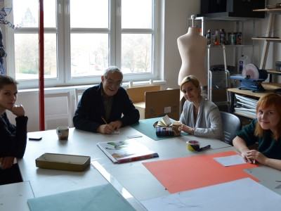Prof. Michał Jędrzejewski, Magdalena Czerniawska, Katarzyna Karmańska, Agnieszka Aleksiejczuk